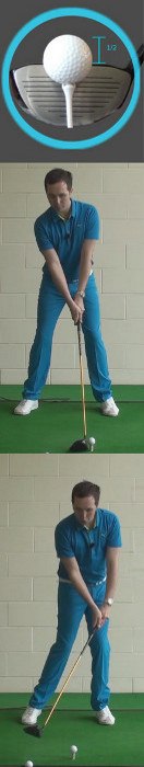 Correct answer Youre Striking The Ball With a Downward Blow