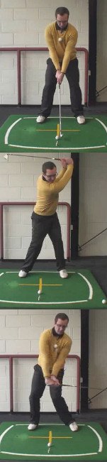 Left Hand Golf Tip Create A Full Shoulder Turn To Help