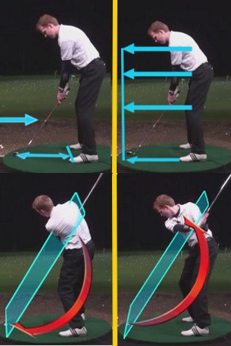 Left Hand Golf Tip How Best To Hit From A Uphill Lie