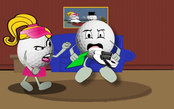 The Honeymooners Golf Joke