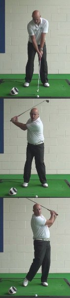 Correct Golf Answer Get in front of the golf ball Correct Golf Answer Get in front of the golf ball