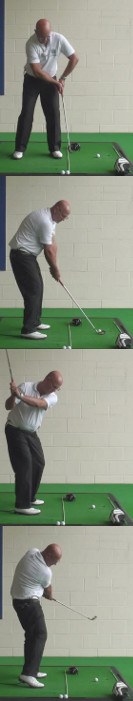Correct Golf Answer Turn your hips and reach for the target