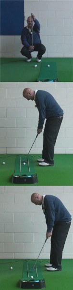 Control Focus To Hole Short Putts, Senior Putting Tip