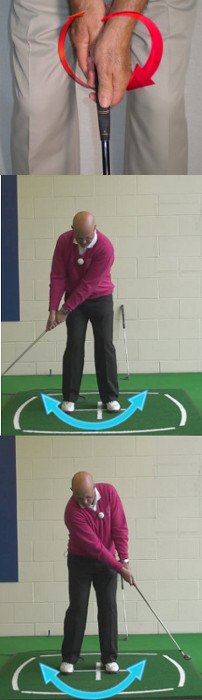 Why A Cross-Handed Grip Can Help Your, Senior Putter Tip