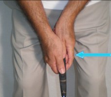 Jamie Donaldson reverse overlap grip