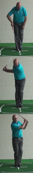 Feet Together Golf Drill