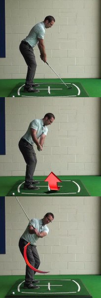Toe Up for Straighter Golf Shots