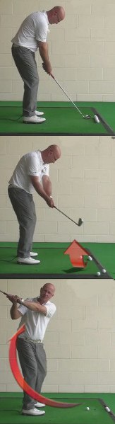 Symptoms of a Laid Off Backswing Position