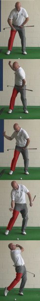 Correct Back Leg for Increased Golf Power