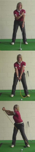 How to Start Swing with Proper Coordination Between Left Arm and Shoulder