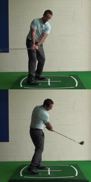 Align Slightly Right for Better Backswing Turn Align Slightly Right for Better Backswing Turn