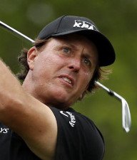 Phil Mickelson Sky Scraping Flop Shot
