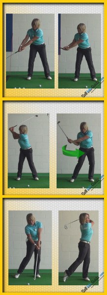 Correct Shoulder Turn Start to Finish Correct Shoulder Turn Start to Finish