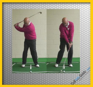 Stay Behind the Golf Ball During the Swing and Impact, Video