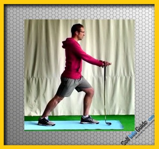 Golf Calf Stretch Video