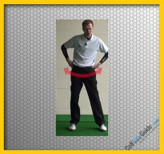 Golf Stretch Hip rotations Video