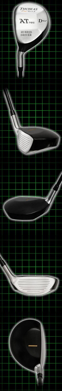 Thomas Golf Hybrid 230cc Mini-Drivers Ladies Left Handed Thomas Golf Hybrid 230cc Mini-Drivers Ladies Left Handed