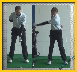 Golf Slice Drill #2 - Split Hands Drill - Free Online Golf Tips