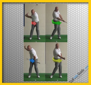 Fast Down Swing Hip Turn To Generate More Club Head Speed, Golf Swing Tip