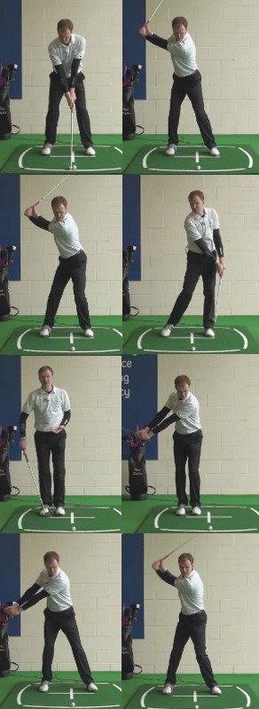 How to Start Downswing Before Finishing Back Swing, Golf Tip