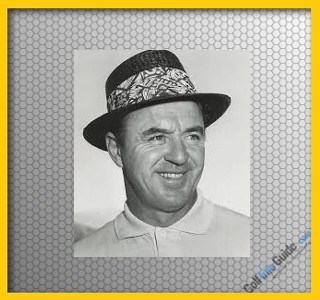 Sam Snead Pro Golfer: Knee Separation on Downswing, Golf Tip