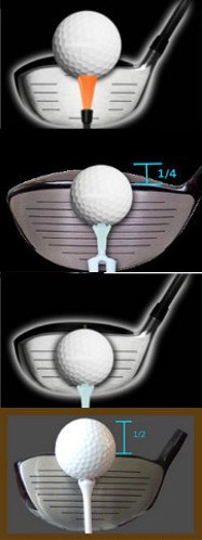 The Correct Tee Height for a Driver: A Quick Fix for More Distance - The  Left Rough