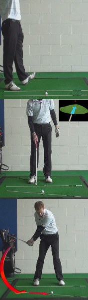 Slice Golf Shot Drills: Aim Left and Hit Straight