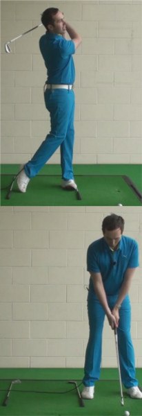 Beginner Golf Tip - How to Make a Proper Practice Swing