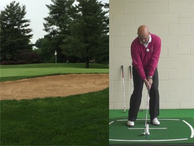 Senior Greenside Bunker Distance Lesson by PGA Teaching Pro