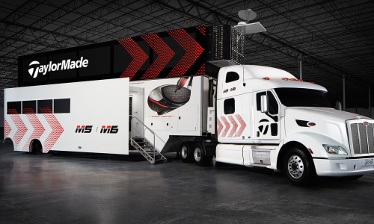 TaylorMade Shows-Off their Brand Spanking New 2-Level PGA Tour Van VIDEO TaylorMade Shows-Off their Brand Spanking New 2-Level PGA Tour Van VIDEO