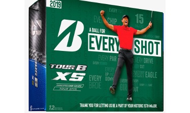 Bridgestone’s Tour B XS Golf Ball Celebrating Tiger Woods’ Masters Win Sells Out Instantly