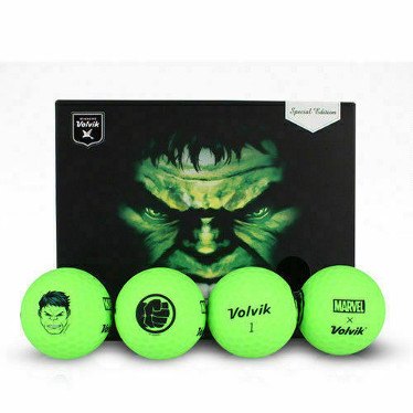 Volvik Launches Amazing s Marvel x The Hulk Golf Balls