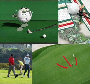 Fear Golf Lesson Chart