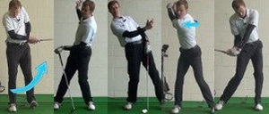 Shoulder Turn Golf Lesson Chart