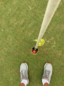 Hole in one by Jim Clark